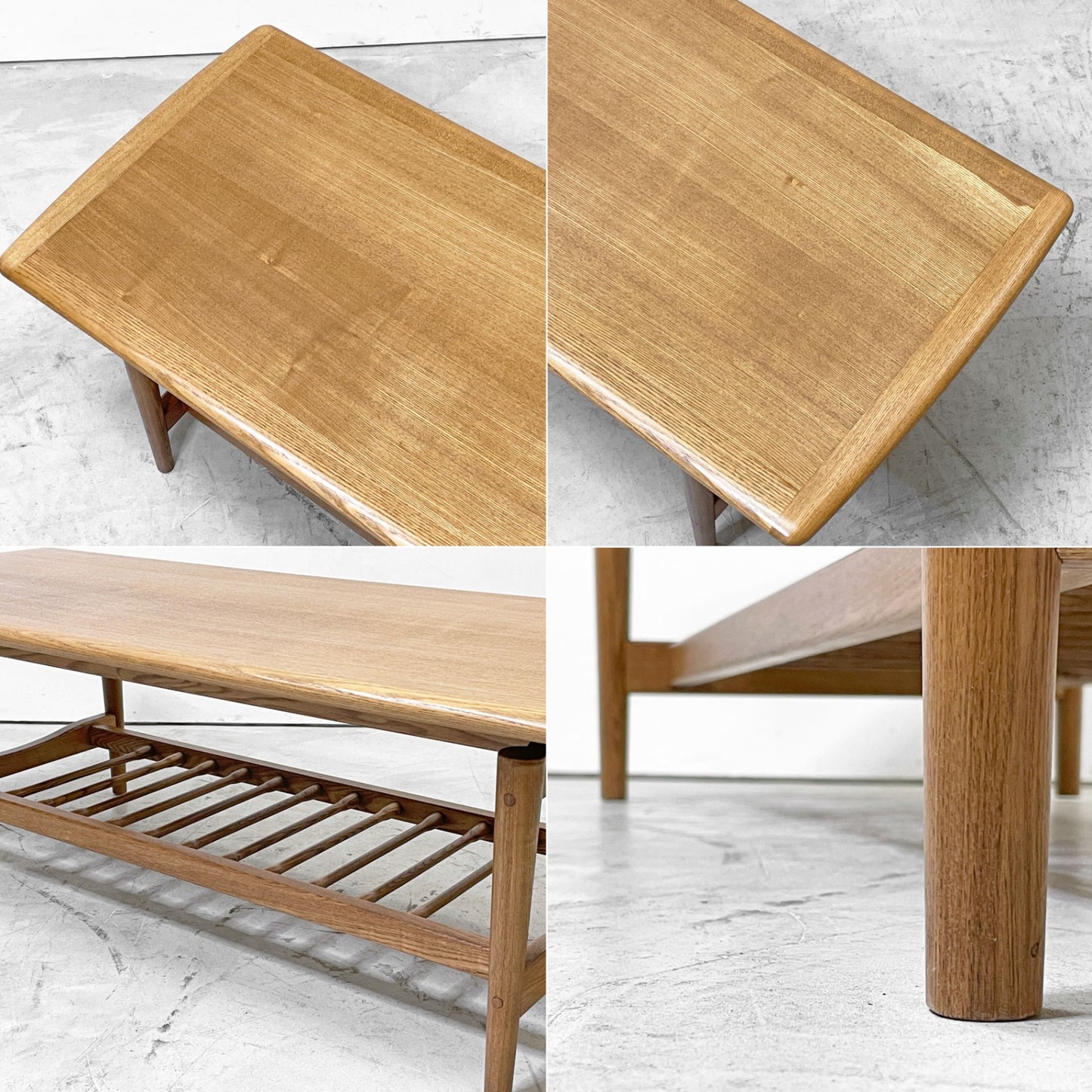 クラッシュゲート CRASH GATE ノル NOR ホルム HOLM コーヒーテーブル w135cm アッシュ材 ナチュラルデザイン 北欧デザイン ●