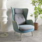 フリッツハンセン Fritz Hansen ロオチェア RO JH1 ラウンジチェア ファブリック Faded Denim Blue アルミベース ハイメ・アジョン 現行定価￥526,680以上 〓