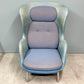 フリッツハンセン Fritz Hansen ロオチェア RO JH1 ラウンジチェア ハイバック Faded Denim Blue ファブリック アルミベース ハイメ・アジョン 北欧モダン ◎