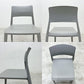 ヴィトラ Vitra ティプトン Tip Ton ワークチェア スタッキングチェア デスクチェア チルト機能 グレー色 A 〓
