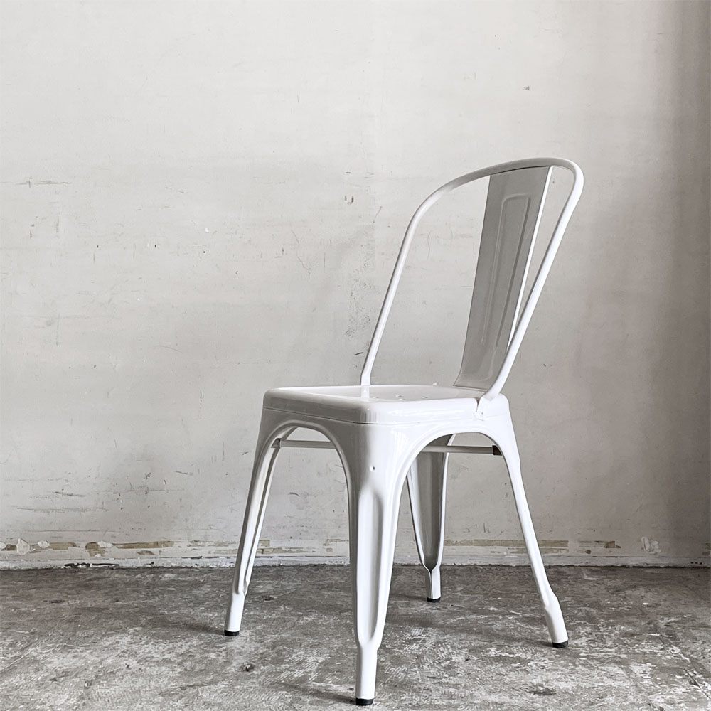 トリックス TOLIX エーチェア A-chair ダイニングチェア スタッキング ホワイト フランス インダストリアルスタイル カフェスタイル ■