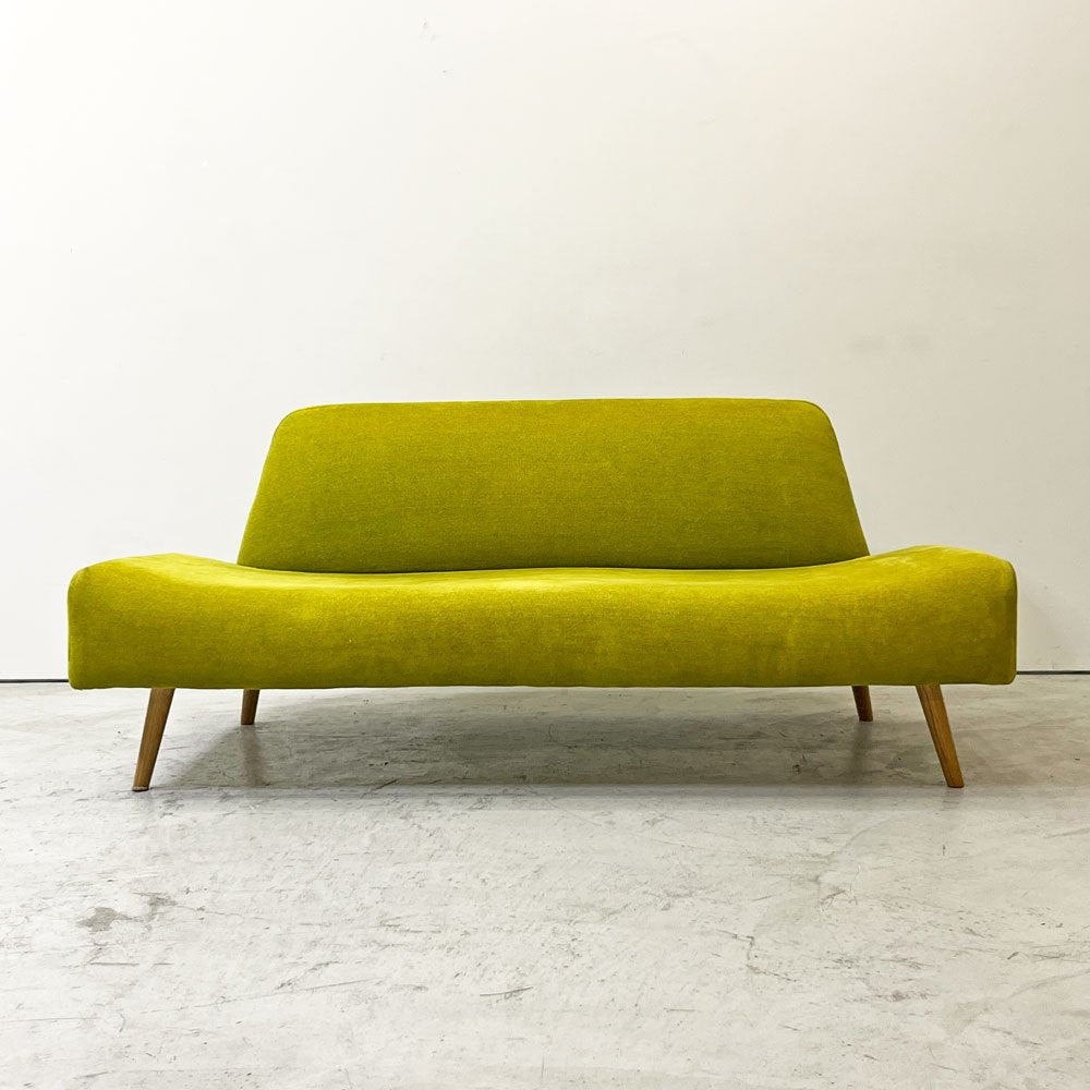 イデー IDEE アーオ ソファ AO SOFA 2Pソファ 2人掛け ネイビーカラー W140 岡嶌要 定価￥89,900- ●