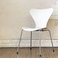 フリッツハンセン Fritz Hansen 3107 セブンチェア ダイニングチェア ラッカーホワイト アルネ・ヤコブセン デンマーク 北欧家具 定価￥81,180- A ◎
