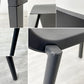 ヴィトラ vitra. ゼロスリー .03 ダイニングチェア スタッキングチェア マールテン・ヴァン・セーヴェレン Maarten Van Severen ベーシックダークカラー × ブラックベース C ●