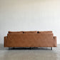 ジャーナルスタンダードファニチャー j.s.F ピーエスエフカウチソファ PSF COUCH SOFA 3人掛けソファ＆オットマン レザー調  W210cm コンセント＆USB充電口付 定価￥165,000- 〓