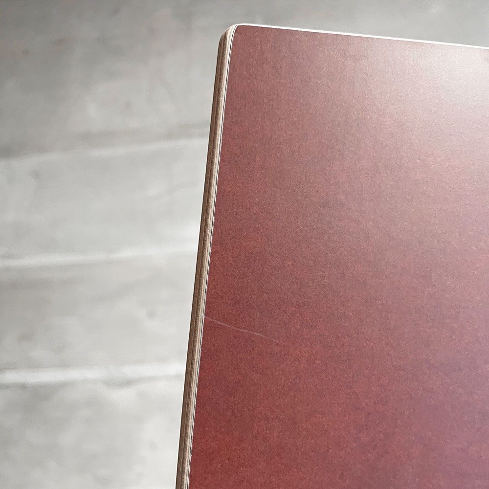 エンゲルブレヒト Engelbrechts チャリックチェア CHAIRIK Chair 101 ダイニングチェア スタッキング 4本脚 シナモン プライウッド スチール デンマーク 未使用品 定価63,800円 ♪