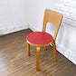 アルテック artek チェア66 CHAIR66 ダイニングチェア レッドリノリウム ビンテージ アルヴァ・アアルト フィンランド 北欧家具 ◎