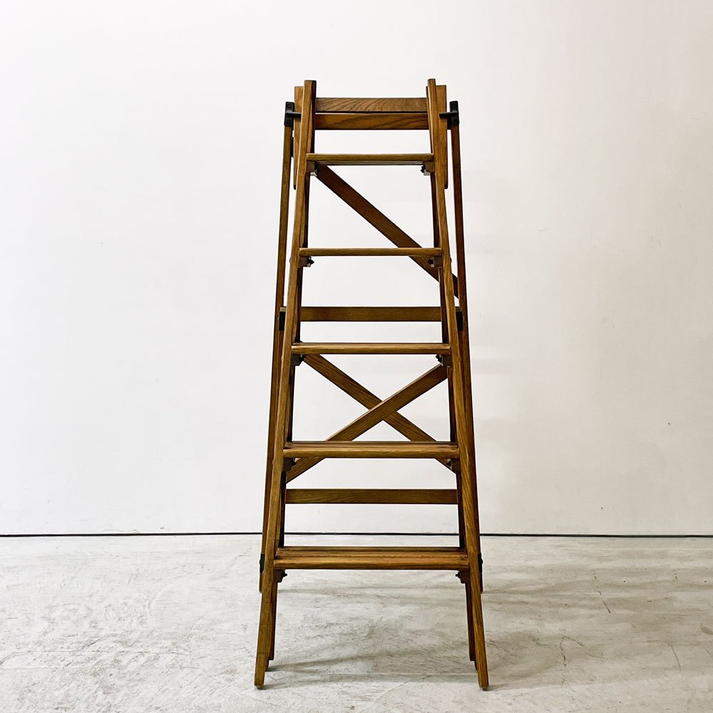 クラッシュゲート CRASH GATE ノットアンティークス Knot antiques ペーターラダー PATER LADDER ディスプレイラック 梯子 ホワイトオーク ビンテージスタイル ●