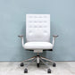 ヴィトラ vitra IDトリム ID Trim オフィスチェア デスクチェア ファブリックシート ライトグレー系 ハイバック 2Dアームレスト アントニオ・チッテリオ 参考定価￥209,000- ◎