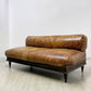 ジャーナルスタンダードファニチャー j.s.F ナンシー NANCY 2Pソファ 本革 フェザークッション W174cm 廃番 ●