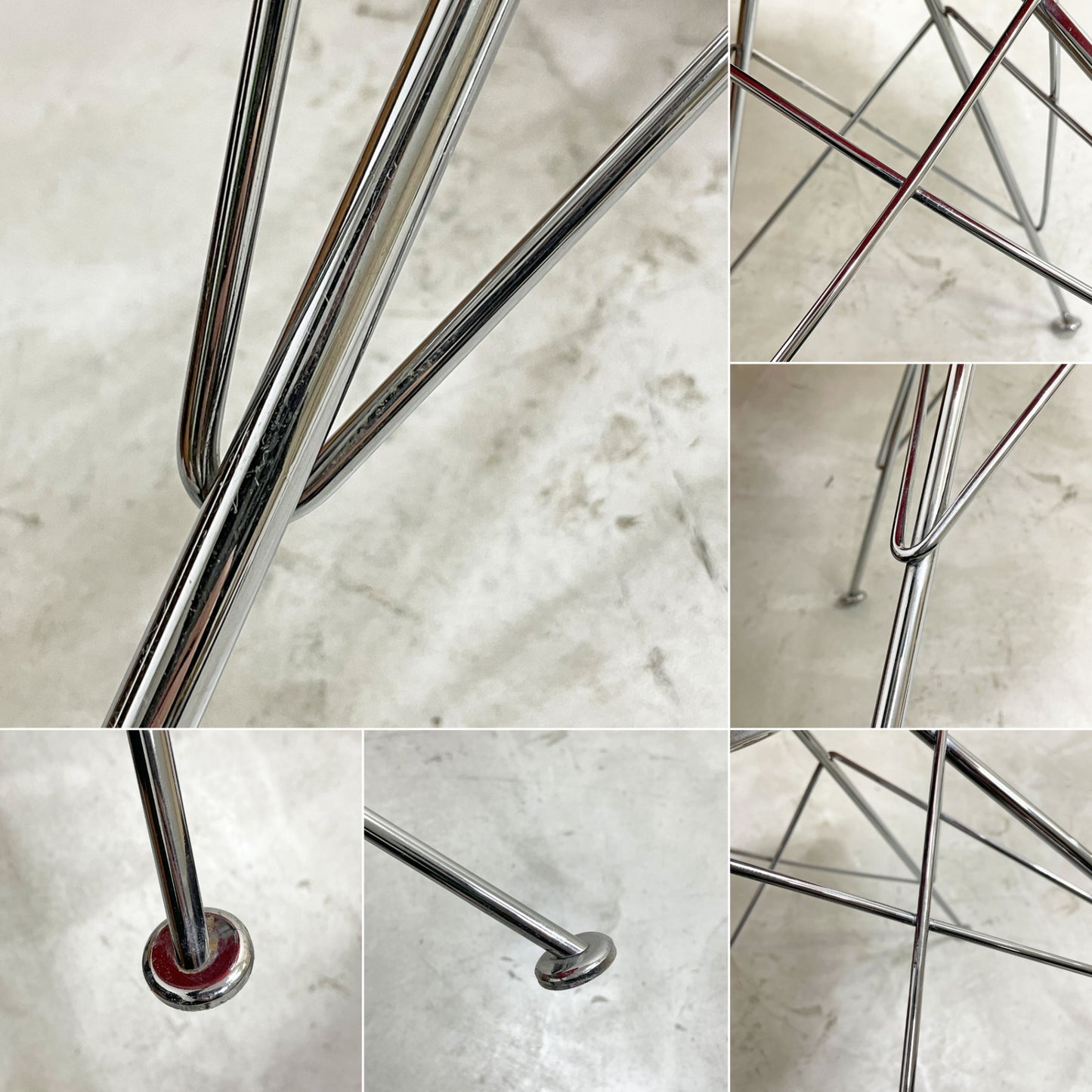 カルテル Kartell エロエス ERO S ダイニングチェア レッド 4本脚 フィリップ・スタルク スペースエイジ イタリア 参考定価￥93,400- ●
