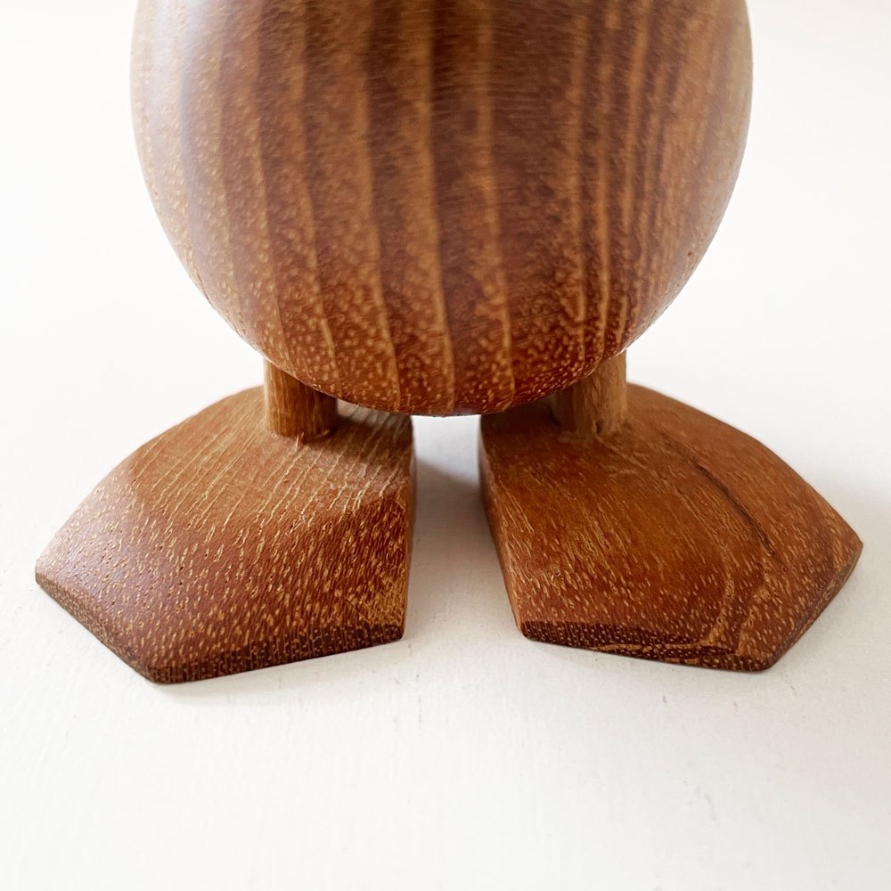 アーキテクトメイド Architectmade ダックリング Duckling チーク無垢材 オブジェ H9cm ハンス・ボーリン Hans Bolling 定価￥13,750- ◎