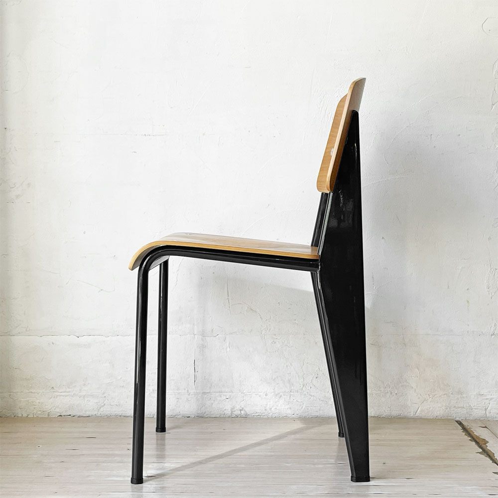 ヴィトラ vitra スタンダードチェア Standard chair ナチュラルオーク×ディープブラック ジャン・プルーヴェ Jean Prouve 名作椅子 ★