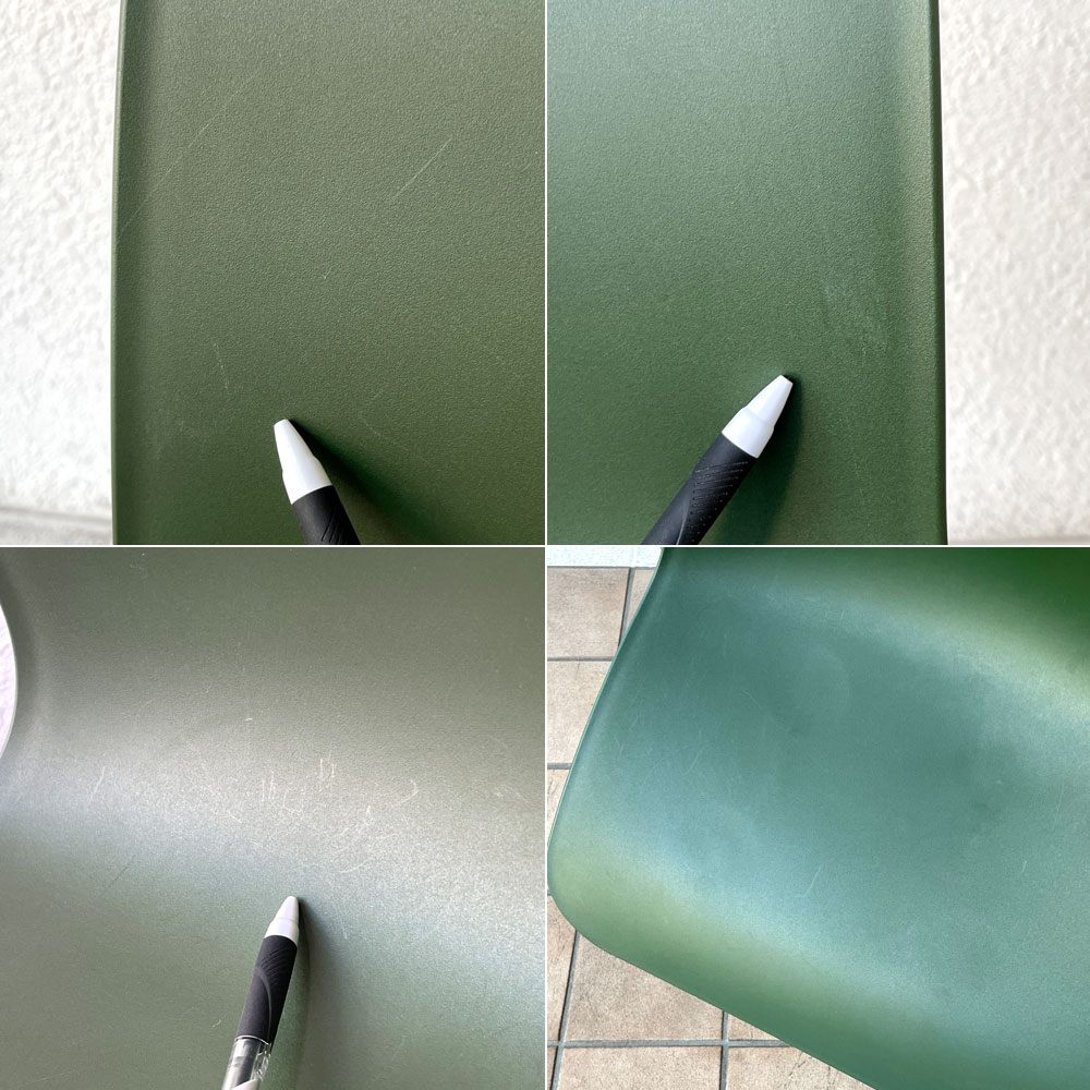 ヴィトラ vitra ハルチューブ HAL Tube サイドチェア ダイニングチェア スタッカブル グリーン ジャスパー・モリソン C ◇