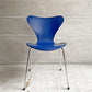 フリッツハンセン Fritz Hansen セブンチェア カラードアッシュ アイブルー AI BLUE スタッキングチェア アルネ・ヤコブセン 廃番カラー デンマーク 北欧家具 A ♪