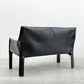 カッシーナ Cassina 414 CAB ラウンジアームチェア 2シーター キャブチェア 本革 マリオ・ベリーニ A 〓