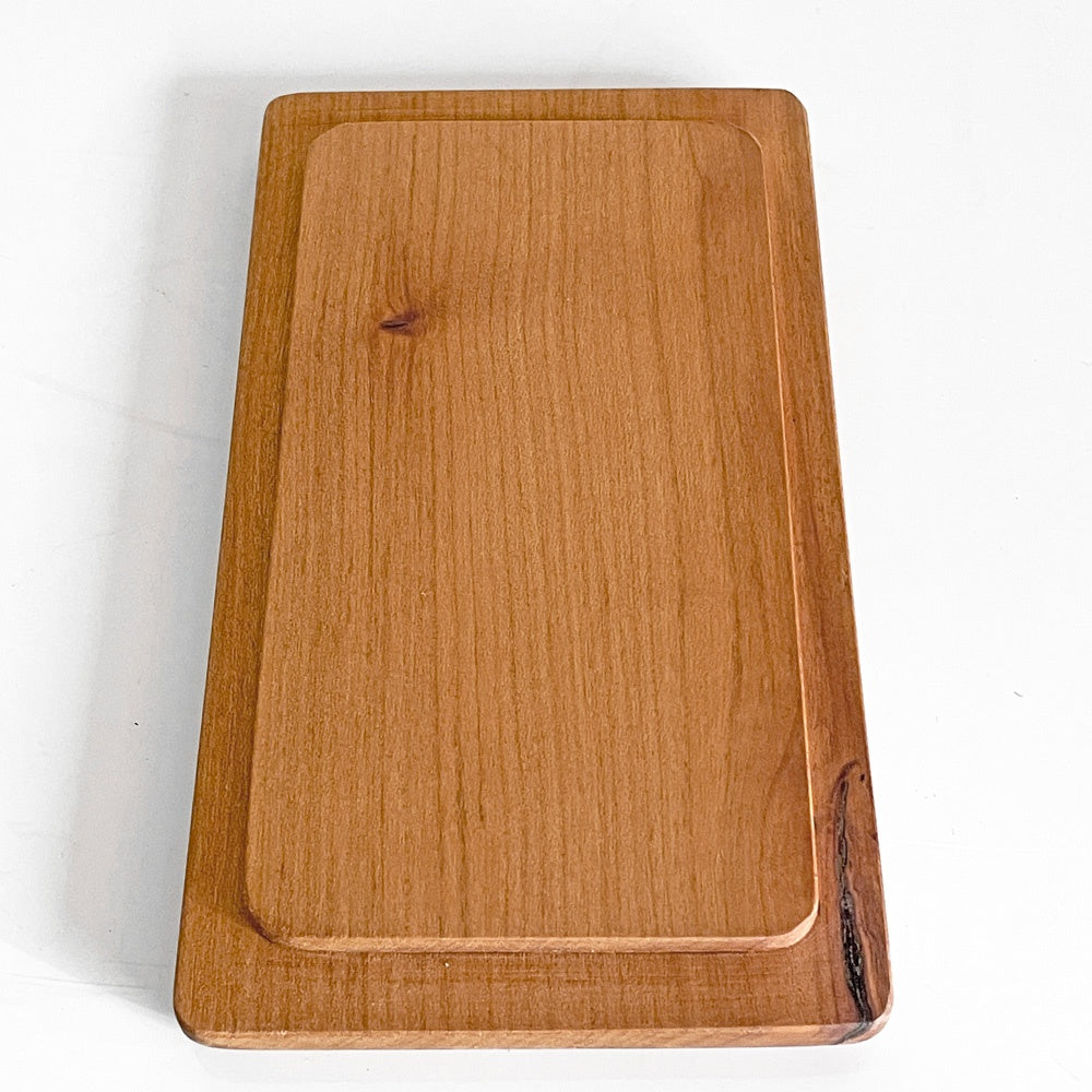 三谷龍二 Ryuji Mitani 山桜 バターケース ナイフ欠品 小物入れ W15cm 木の器 木工 現代作家 ■