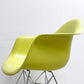 ヴィトラ vitra アームシェルチェア エッフェルベース ポリプロピレン製 ライムイエロー C&R イームズ ミッドセンチュリー ●
