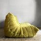 リーンロゼ ligne roset トーゴ TOGO 3Pソファ 3人掛けソファ 3シーター グリーン系 ファブリック ミッシェル・デュカロワ Michel Ducaroy ■
