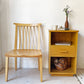 パシフィックファニチャーサービス PACIFIC FURNITURE SERVICE デペンデントハウス ナイトテーブル DH NIGHT TABLE キャビネット オーク材 定価82,500円 ★