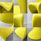 ヴィトラ vitra パントンチェア Panton Chair イエロー 廃盤カラー ヴェルナー・パントン ミッドセンチュリー スペースエイジ C ●