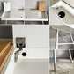 ボーコンセプト Boconcept クパチーノ デスク Cupertino Desk 書斎 学習机 W140cm オーク材 リバーシブル天板 北欧 デンマーク 定価134,900円 ■