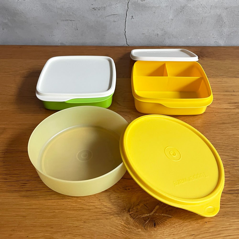 タッパーウェア Tupperware キャニスター 保存容器 食器 バラエティセット まとめ売り 計22個 アメリカ ♪