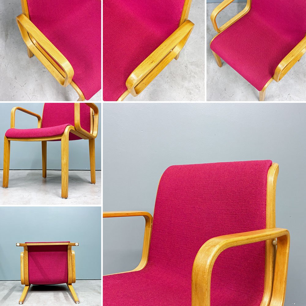 ノル Knoll 1305U アームチェア ダイニングチェア プライウッド ビル・ステファン Bill Stephens ビンテージ ミッドセンチュリー ◎