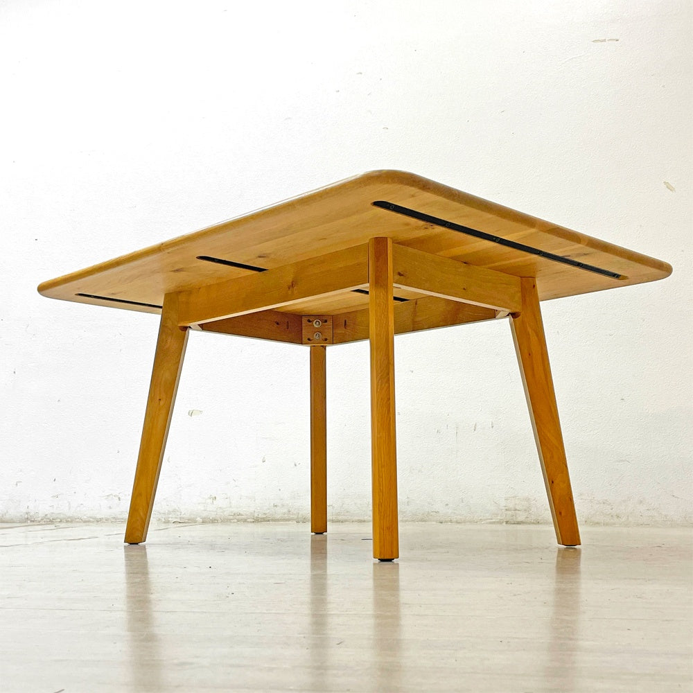シクロ SICURO LDテーブル ダイニングテーブル オーク材 W119cm H62cm ナチュラルスタイル ●