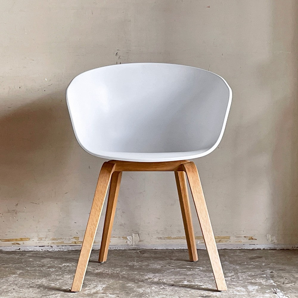 ヘイ HAY アバウト ア チェア ABOUT A CHAIR AAC22 アームチェア ダイニングチェア ホワイト ヒー・ウェリング 北欧モダン デンマーク B ■