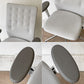 ヴィトラ vitra IDトリム ID Trim オフィスチェア デスクチェア ファブリックシート ライトグレー系 ハイバック 2Dアームレスト アントニオ・チッテリオ 参考定価￥209,000- ◇