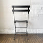 フェルモブ Fermob ビストロ BISTRO メタルチェア METAL CHAIR ガーデンチェア リコリッシュ 折りたたみ フランス 定価￥22,000- ◎