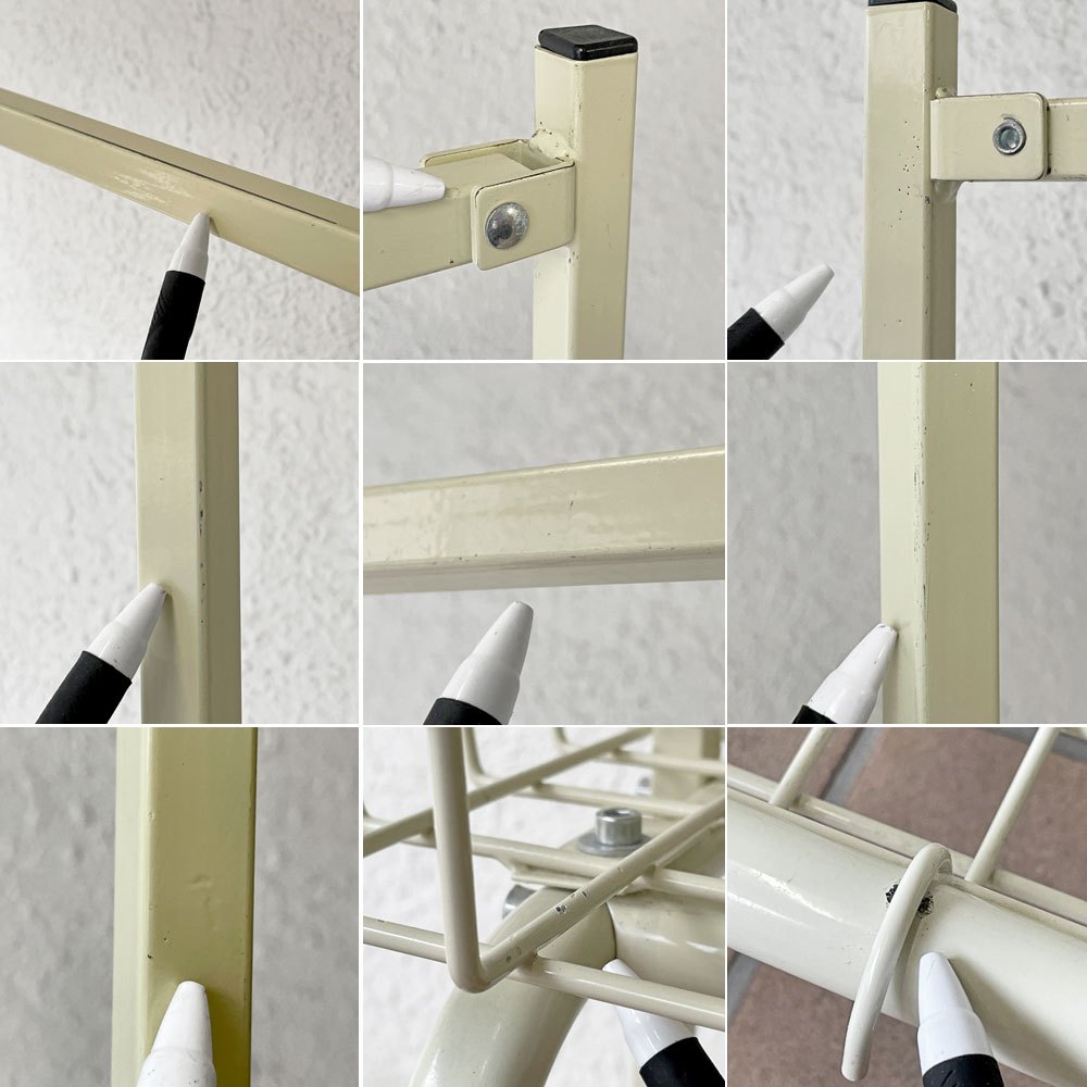 ダルトン DULTON ランドリー カート ウィズ ポール ラック LAUNDRY CART WITH POLE RACK インダストリアルデザイン 定価36,300円 ◇