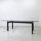 カッシーナ Cassina ル・コルビジェ LC6 ダイニングテーブル ターブル テューブ ダヴィオン テーブル 6 TABLE TUBE D’AVION ガラス天板 W225×D85cm ブラック 定価￥1,111,000- ●