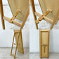 オークヴィレッジ Oak Village ブナ材 × ミズメザクラ材 国産無垢材 スタンドミラー 姿見 ナチュラル W31cm ●