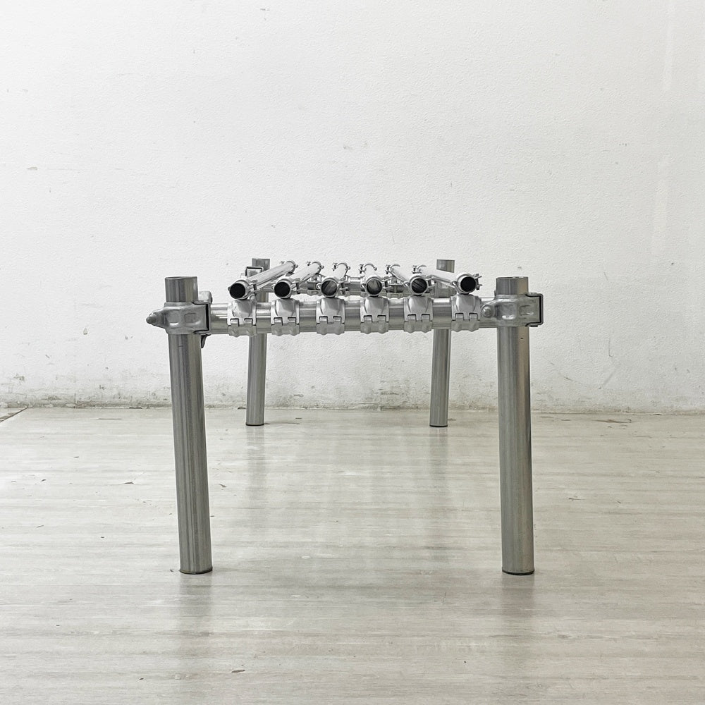 インダストリアルスタイル 単管 ベンチ ラック パイプ 鋼製電線管 工業系 店舗什器 パイプ家具 ●