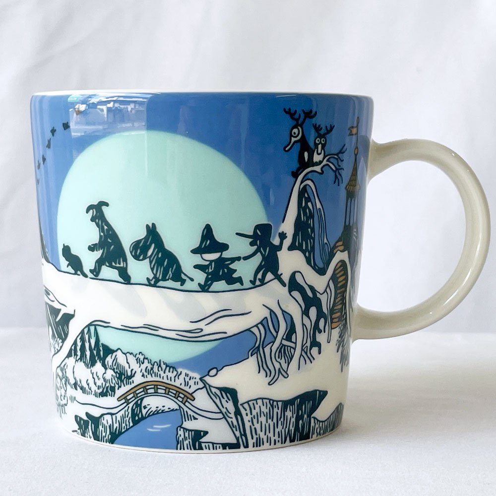 アラビア ARABIA ムーミンマグ MOOMIN ジャーニー フィンエアー100周年記念 2023年 トーベ・ヤンソン フィンランド 北欧食器 ◇