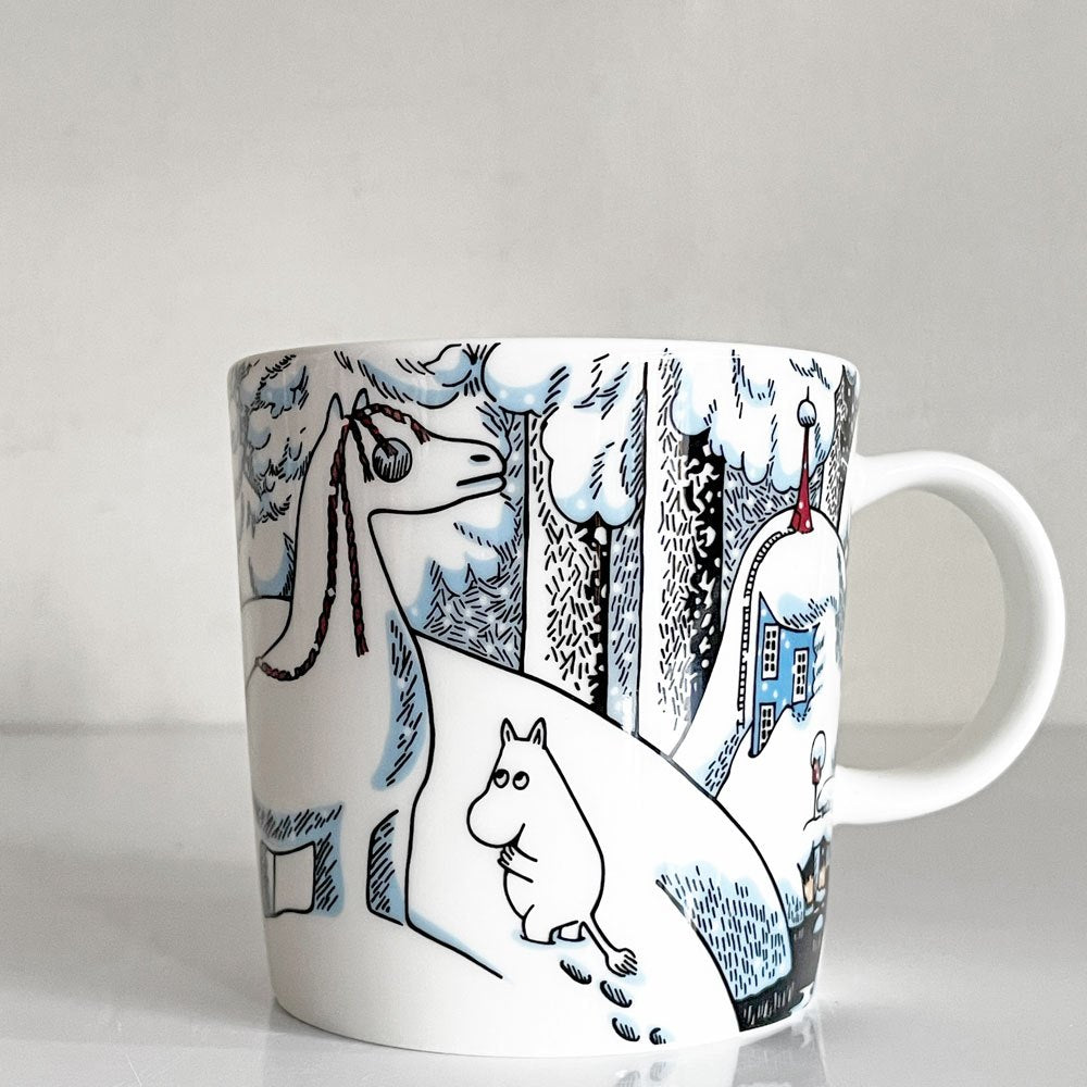 アラビア ARABIA ムーミンマグ MOOMIN スノーホース Snowhorse 2016年 冬限定 フィンランド 北欧食器 ■