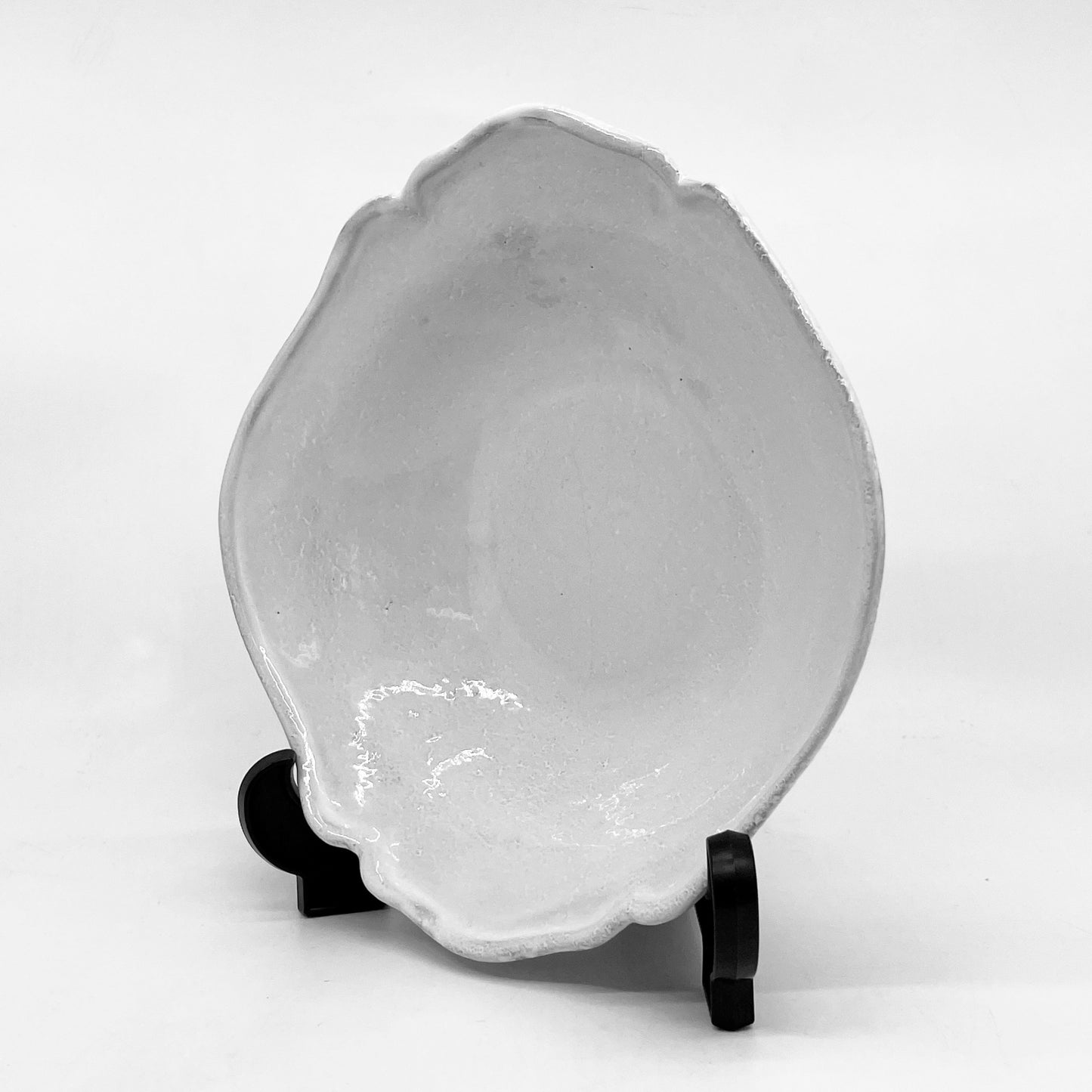 アスティエ・ド・ヴィラット ASTIER de VILLATTE バック Bac ミディアムスーププレート 19cm 陶器 フランス ホワイト B ●