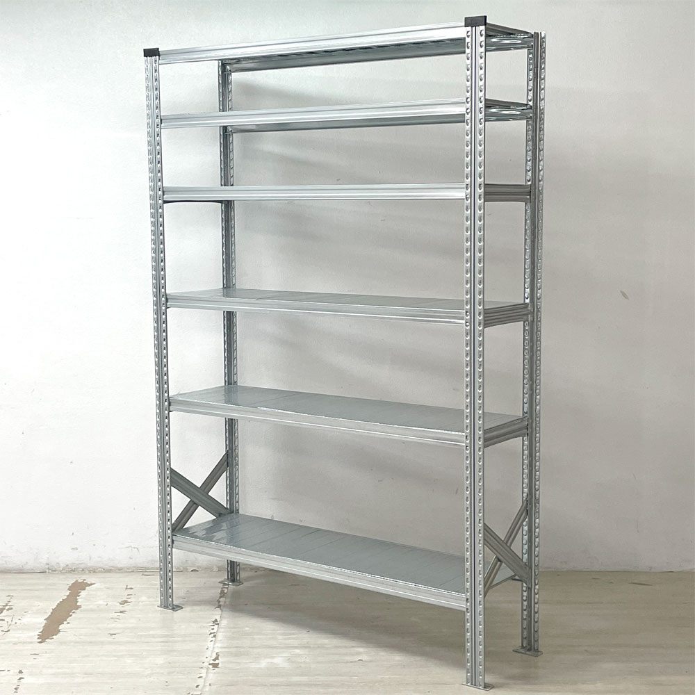 メタルシステム METALSISTEM スーパー123 SUPER123 シリーズ スチールシェルフ TIER STEEL SHELF Ｗ142.7×Ｄ40×Ｈ213 6段 ●