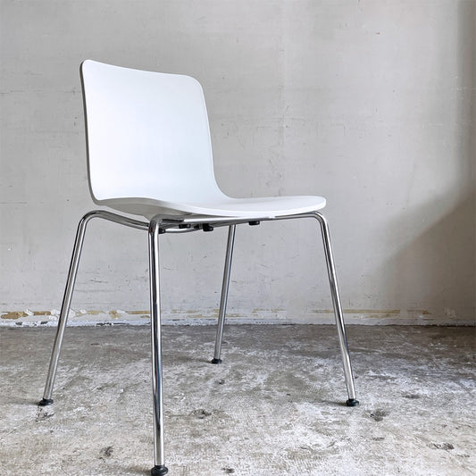 ヴィトラ vitra ハル チューブ HAL Tube サイドチェア ダイニングチェア ホワイト パウダーコート スチール脚 屋外使用可 ジャスパー・モリソン C ■