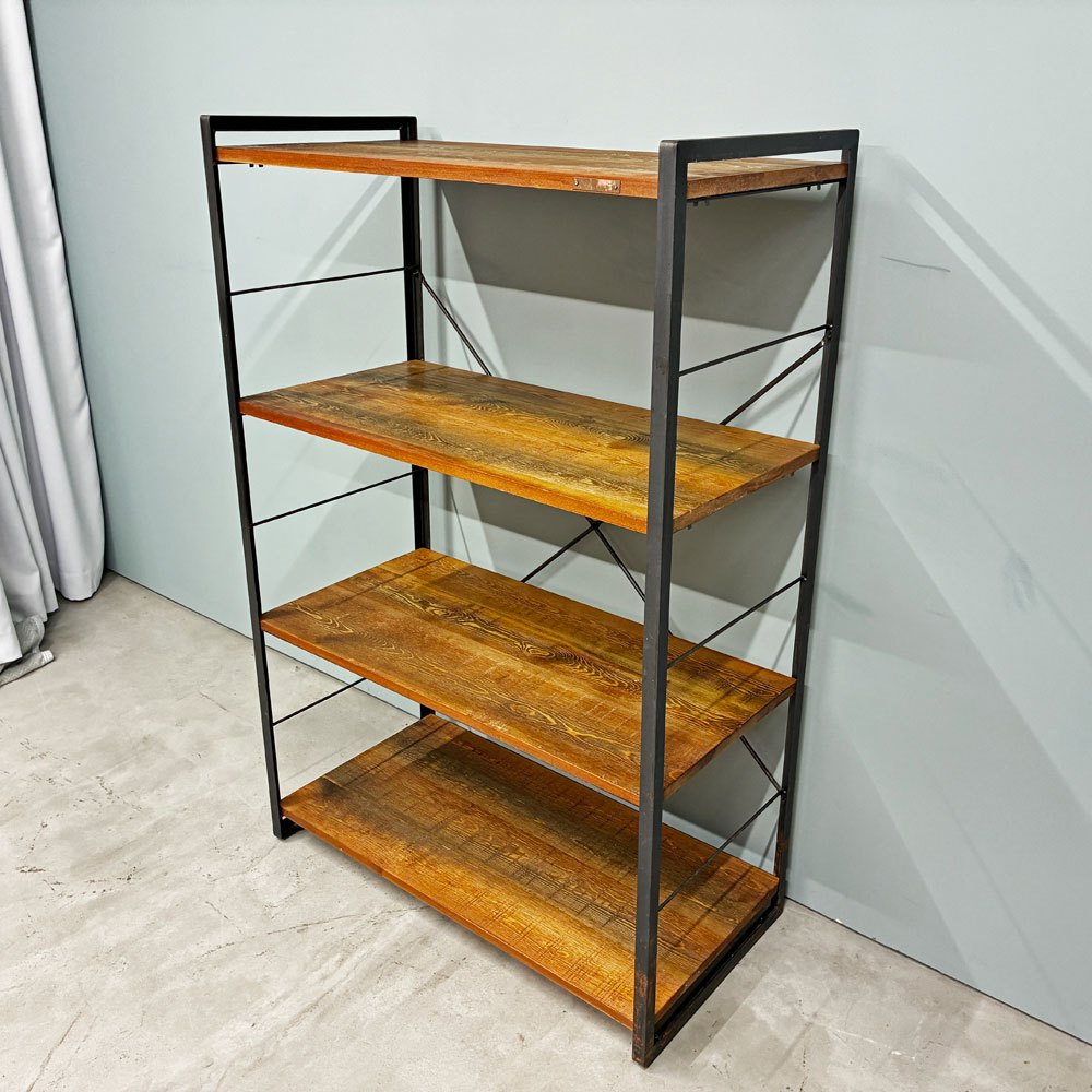 アデペシュ a.depeche アイアンシェルフ iron shelf 900 Mサイズ ビンテージスタイル 廃番 参考価格￥65,000- ◎