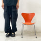 フリッツハンセン Fritz Hansen セブンチェア キッズ 子供イス アルネ・ヤコブセン Arne Jacobsen オレンジ 廃番色 ●