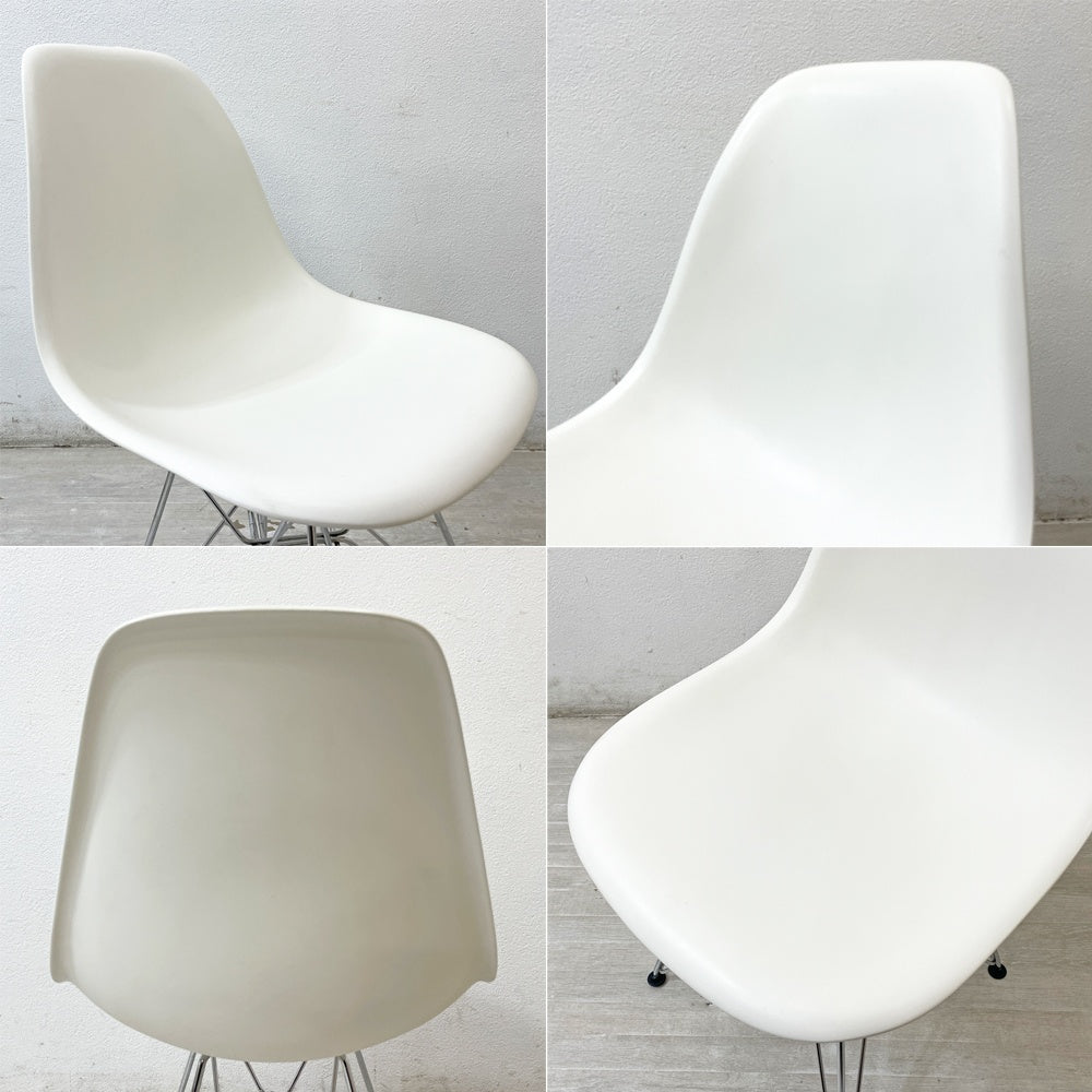 ヴィトラ vitra サイドシェルチェア エッフェルベース ホワイト ポリプロピレン イームズ ミッドセンチュリー ●
