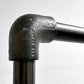 インダストリアルデザイン Industrial Design ハンガーラック 水道管パイプ ガス管 オーダー品 キャスター付き 店舗什器 ●