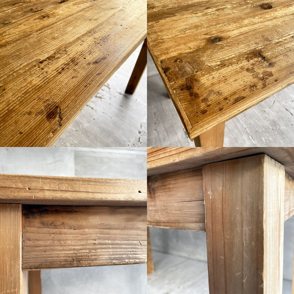 クラッシュゲート CRASH GATE イージーライフ EASY LIFE ヨハン JOHAN ダイニングテーブル パイン古材 W140cm 廃番仕様 ♪