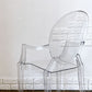 カルテル Kartell ルイゴースト LouisGhost アームチェア クリスタル スタッキング フィリップ・スタルク Philippe Starck イタリア ◎