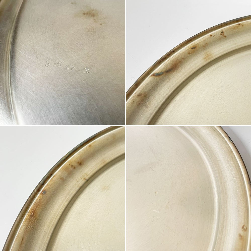 東屋 お盆 トレイ 大 直径29cm 真鍮 猿山修 スコープ取扱い 未使用保管品 ★