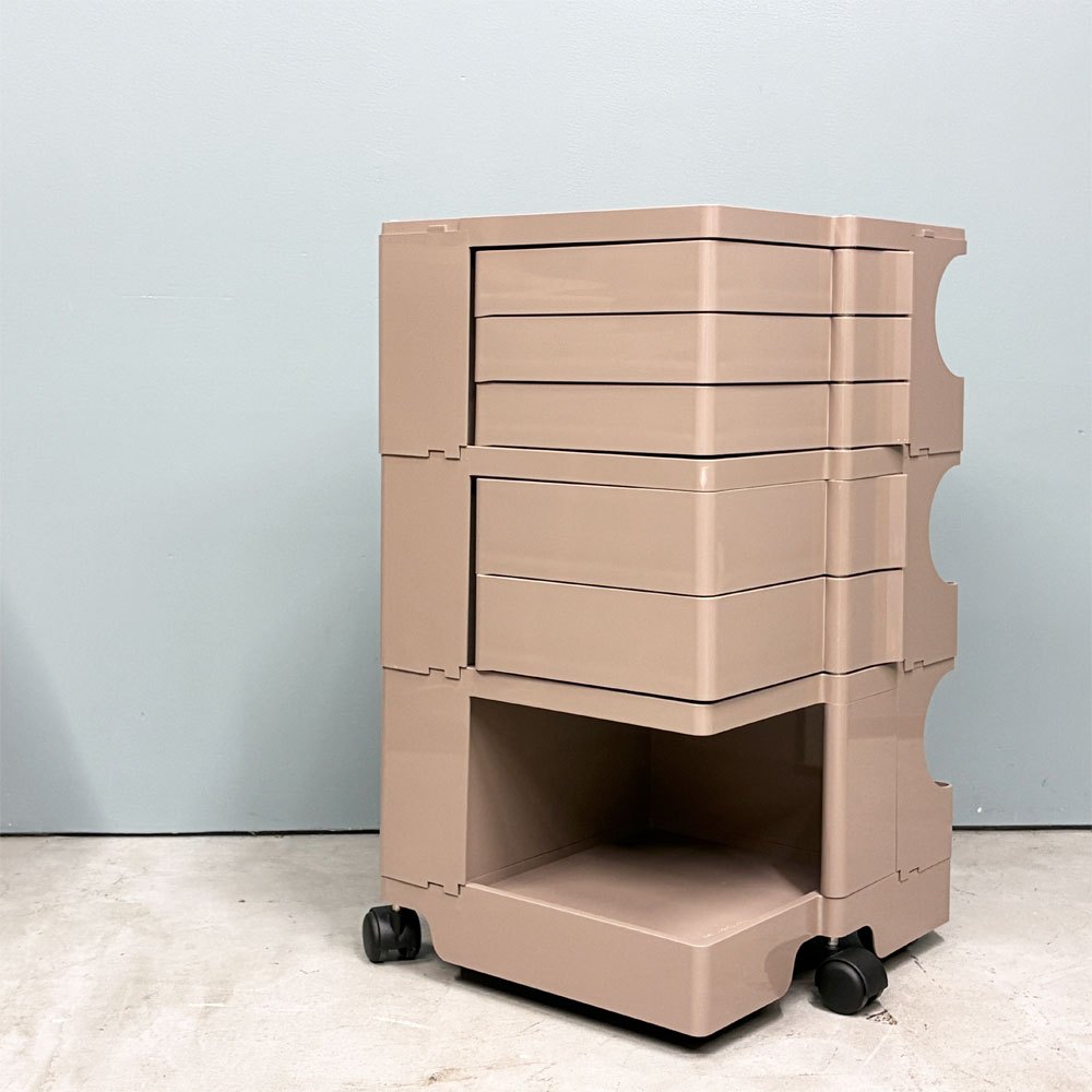 ビーライン B-LINE ボビーワゴン Boby Wagon 3段5トレイ クミンアクリルプレート付き ジョエ・コロンボ MoMA ミッドセンチュリー ◎