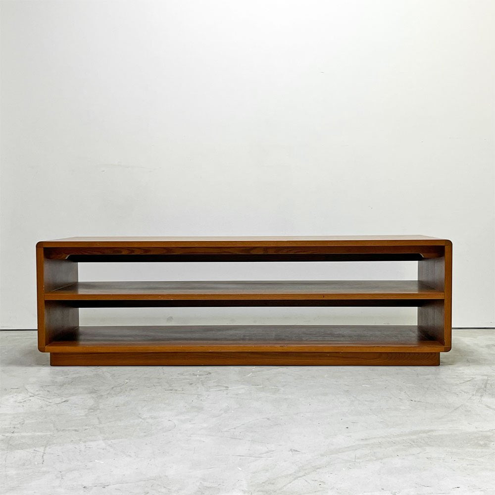 イデー IDEE マルー TV キャビネット MALUH TV CABINET AVボード アジャスター オープンタイプ アントンブラウン アッシュ材 W140cm ●